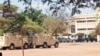 Police blocked protests outside the Zimbabwe Embassy in Botswana