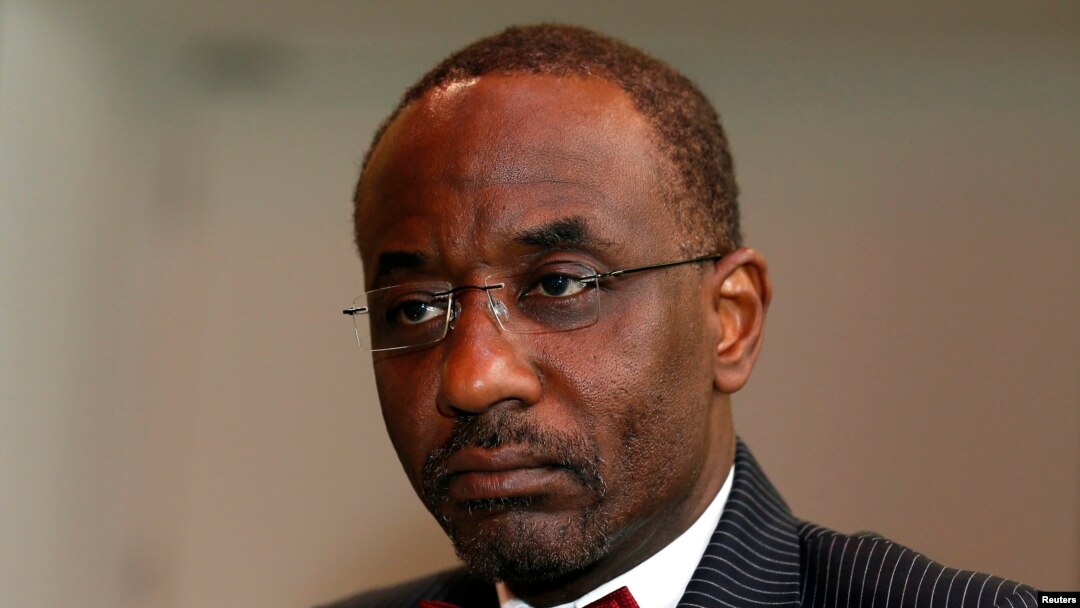 Gubernur Bank Sentral Nigeria Lamido Sanusi di London, 30 Oktober 2013 (Foto: dok). 