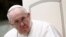 Giáo hoàng Francis phát biểu hôm 23/2/2022 tại Vatican.
