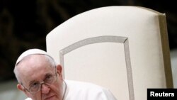 Pope Francis holds weekly general audience at the Vatican