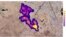 Imaging of a methane plume at least 4.8 km)long rising from a major landfill, where methane is a byproduct of decomposition, south of Tehran, Iran, is overlaid on a satellite photo in this image released October 25, 2022. Imaging captured by NASA's orbital imaging spectrometer