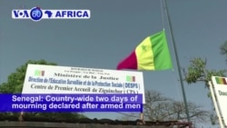 VOA60 Africa - Senegal: Two days of mourning declared after armed men killed 13 people