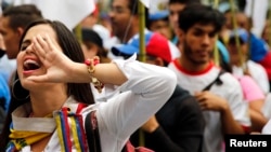 Los estudiantes universitarios fueron los promotores de las protestas contra Maduro en 2014.