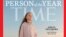 Bìa của TIME đăng ảnh của Greta Thunberg