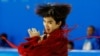 South Korea's Cha Jun-hwan performs during the men single skating free skating of the Asian Winter Games in Harbin, China, Feb. 13, 2025.