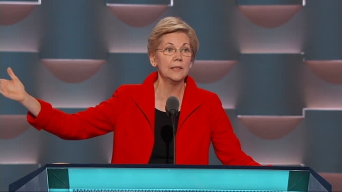 Senator Warren "I'm with Hillary"