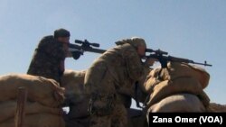 Şervanên bîyanî yên YPG li enîya Til Xenzir