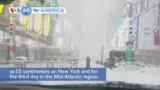 VOA60 America - Major Snowstorm Hits US Northeast