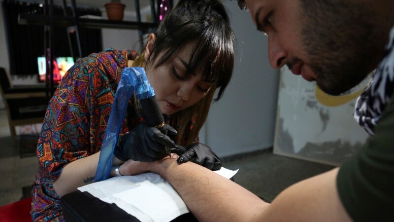 Afghan Woman Fights To Be Successful Tattoo Artist