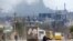 A view shows the city of Mariupol