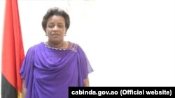 Aldina da Lomba Katembo, governadora de Cabinda