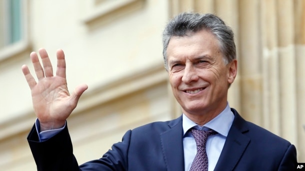 Mauricio Macri, presidente de Argentina.