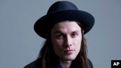 James Bay poses for a portrait in New York, Nov. 10, 2015.