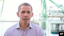 President Barack Obama gives his weekly address, 5 Jun 2010