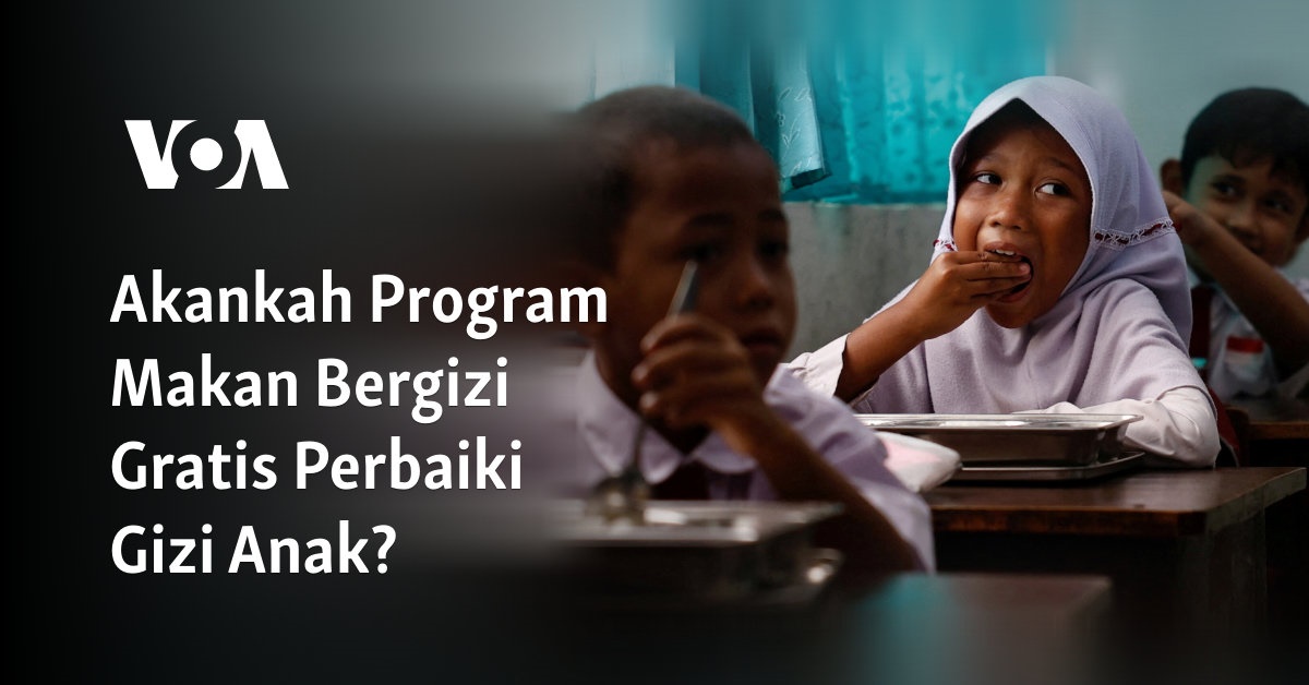 Akankah Program Makan Bergizi Gratis Perbaiki Gizi Anak?