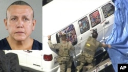 Cesar Sayoc viivía en una furgoneta Dodge Ram blanca de 2002, que estaba pegada con pegatinas que apoyaban a Trump y criticaba a los medios de comunicación que incluían a la cadena CNN