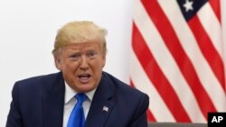 El presidente Donald Trump apuntó que discutió con otros líderes sobre la crisis de la nación sudamericana “porque no queremos que eso nos ocurra a nosotros o a sus países”.