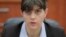 FILE - Laura Codruta Kovesi speaks during an interview with The Associated Press in Bucharest, Romania, Jan. 31, 2017.