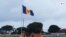 Barbados' flag