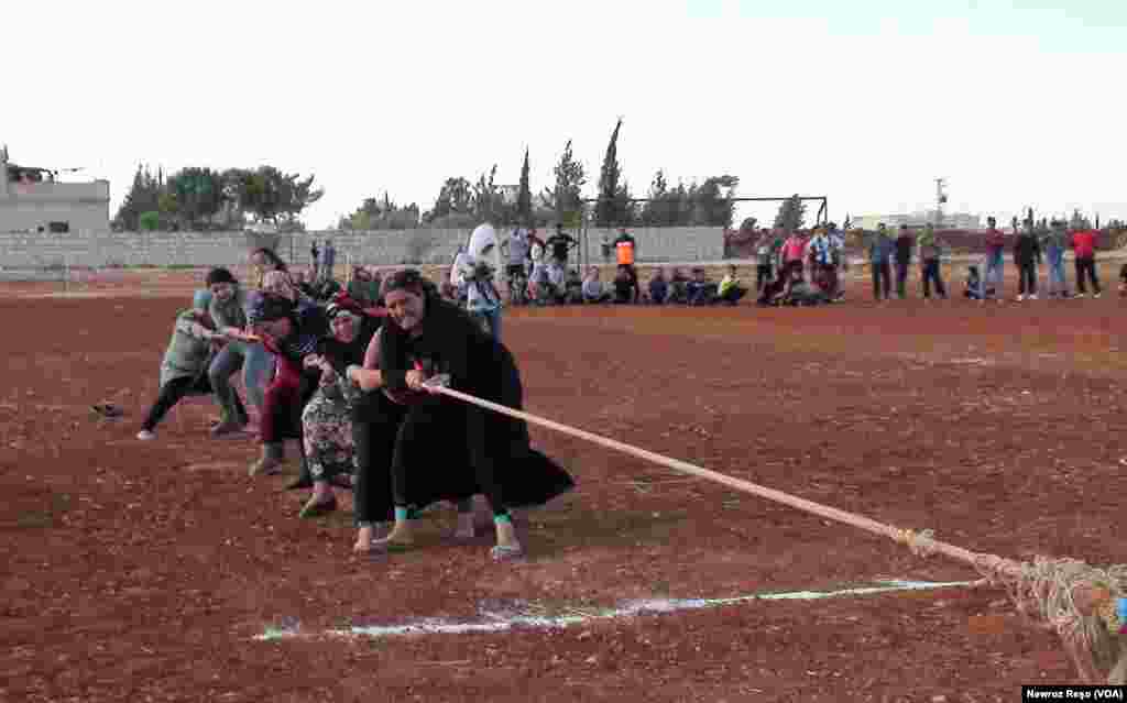 Roja Sporê li Kampa Penaberên Efrînê 