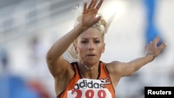 Greek triple jumper Paraskevi Papachristou was withdrawn from the London Olympic Games after causing an uproar at home for tweeting what was seen as a racist slur, July 30, 2011. 