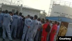 اعتصابات سراسری صنعت نفت در ایران - عکس منتشرشده در شبکه‌های اجتماعی - آرشیو