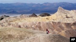 Se espera que el Death Valley (Valle de la muerte), en California, registre un calor cercano a los 134 grados, un récord de 1913.