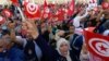 هزاران نفر در تونس علیه رئیس جمهوری آن کشور تظاهرات کردند