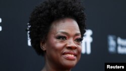 Viola Davis attends the world premiere of "The Woman King" at the Toronto International Film Festival (TIFF) in Toronto, Ontario, Canada September 9, 2022. (REUTERS/Carlos Osorio)