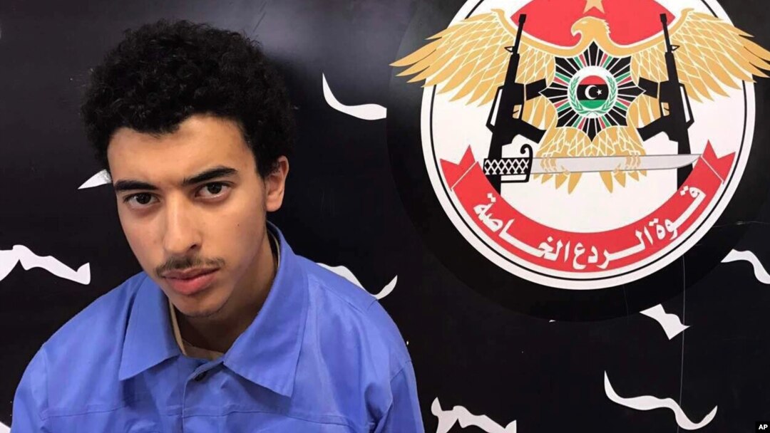 Hashim Ramadan Abedi, adik tersangka pembom bunuh diri Salman Abedi – ditangkap di Tripoli hari Selasa (23/5).
