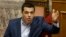 Greek Prime Minister Alexis Tsipras answers opposition questions in parliament in Athens, July 31, 2015. 