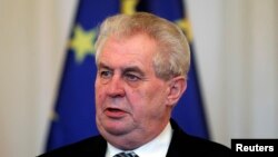 Tổng thống Cộng hòa Czech Milos Zeman.