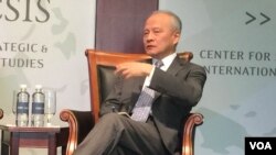 Đại sứ Trung Quốc Thôi Thiên Khải (ảnh tư liệu, tháng 5/2018)
