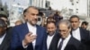 ایرانی وزیر خارجہ حسین امیر عبداللہیان دمشق میں شامی وزیر خارجہ فیصل مقداد کے ہمراہ قونصل خانے کی نئی عمارت کا افتتاح کر رہے ہیں۔ یکم اپریل کو قونصلیٹ کی سابقہ عمارت ایک فضائی حملے میں تباہ ہو گئی تھی جس میں ایرانی قدس فورس کے 7 عہدے داروں سمیت 16 افراد ہلاک ہوئے۔ 8 اپریل 2024