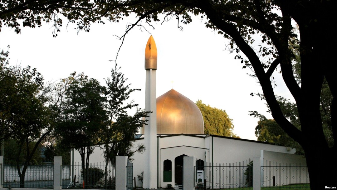 Umusigiti Al Noor, ugaragara mw'ifoto yafashwe mu mwaka wa 2014