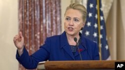 Menteri Luar Negeri Amerika Serikat Hillary Clinton mengecam pengumuman rencana pembangunan 3.000 permukiman Israel di Tepi Barat dan Yerusalem Timur (Foto: dok).