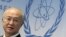 International Atomic Energy Agency (IAEA) Director General Yukiya Amano attends a news conference during a board of governors meeting at the UN headquarters in Vienna, Austria, November 29, 2012. 