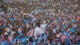 Paul Kagame wa FPR yiyamamariza mu karere ka Ruhango mu ntara y'Amajyepfo y'u Rwanda