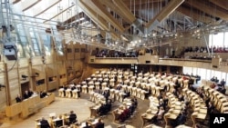 On Feb. 25, 2020, the Scottish Parliament, advanced the Period Products Bill by a vote of 112-0, with one abstention.