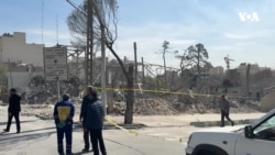 دیمەنەکانی وێرانکردنی بارەگای فەرماندەیی هێزی پۆلیسی ناوەندی تاران 