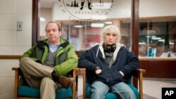 Paul Giamatti and Alex Shaffer in "Win Win"