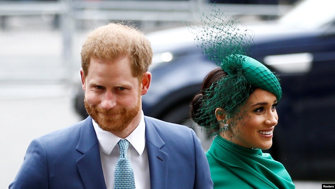 Umuganwa w'Ubwingereza Harry na amadame wiwe Meghan