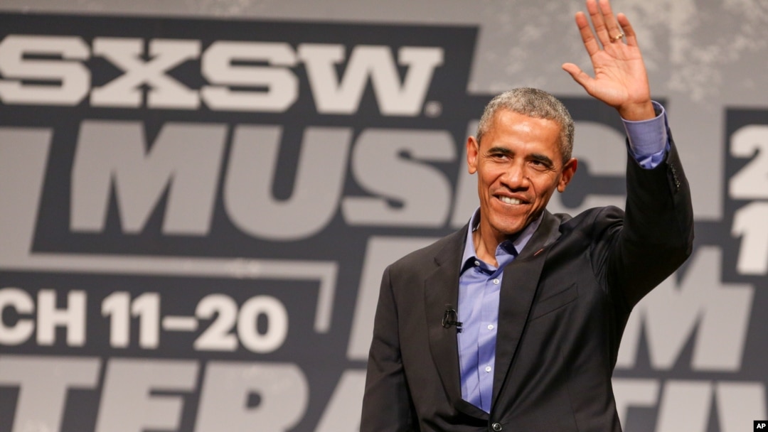 President Barack Obama speaks during the opening day of South By Southwest at the Long Center for the Performing Arts in Austin, Texas, March 11, 2016.