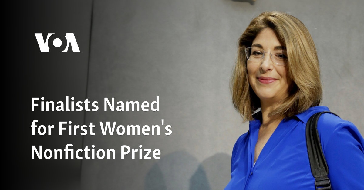 Finalists Named for First Women's Nonfiction Prize