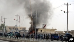 ລະເບີດລົດແຕກຂຶ້ນໃນເມືອງ Lashkar Gah ແຂວງ Helmand
ຂອງອັຟການີສຖານ
ວັນທີ 31 ກໍລະກົດ 2011