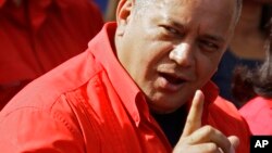 Diosdado Cabello demandó a tres medios de comunicación.