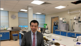 anyang Technological University (NTU)'s Director of Food Science and Technology Programme William Chen poses in Singapore September 16, 2021. Picture taken September 16, 2021. REUTERS/Travis Teo