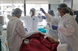 Virus Outbreak India ICU Doctor Photo Gallery