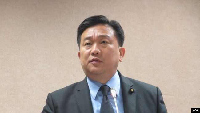 台灣執政黨民進黨立委王定宇(美國之音張永泰拍攝)