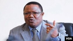 Tundu Lissu, chef de file de l'opposition en Tanzanie.